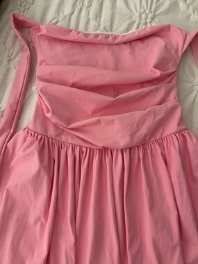Pink Strapless athletic dress